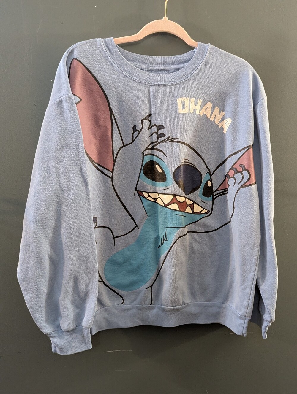 Disney Stitch Sweatshirt Juniors Size XXL